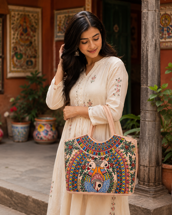 Madhubani Tote Bag