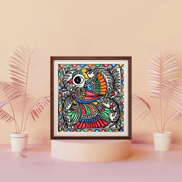 Chidiya Udaan Madhubani Painting