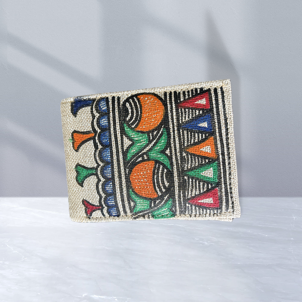 Madhubani Painted Handmade Wallet for Men