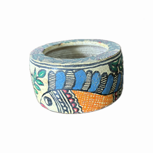 Madhubani hand-painted Ash Tray
