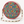 Madhubani painting round sling handbag with full work