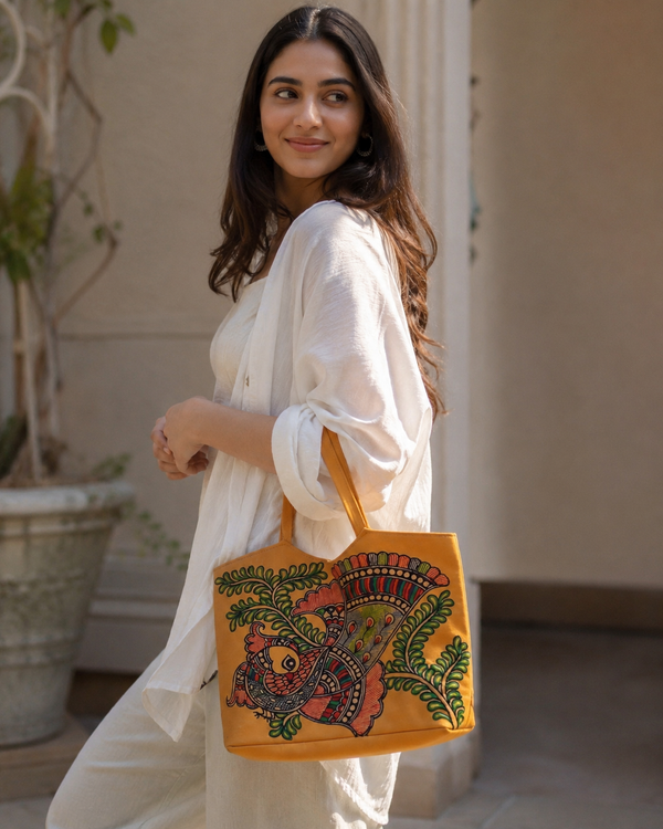Madhubani Tote Bag