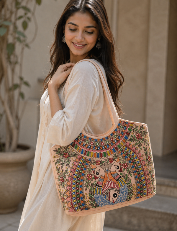 Madhubani Tote Bag