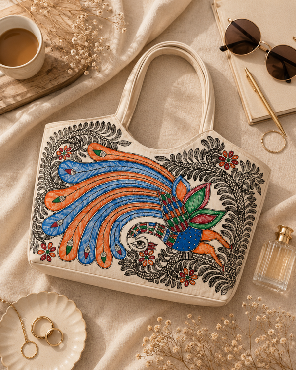 Madhubani Tote Bag