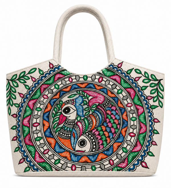 Madhubani Tote Bag