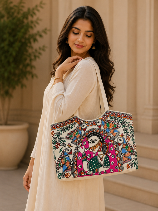 Madhubani Tote Bag
