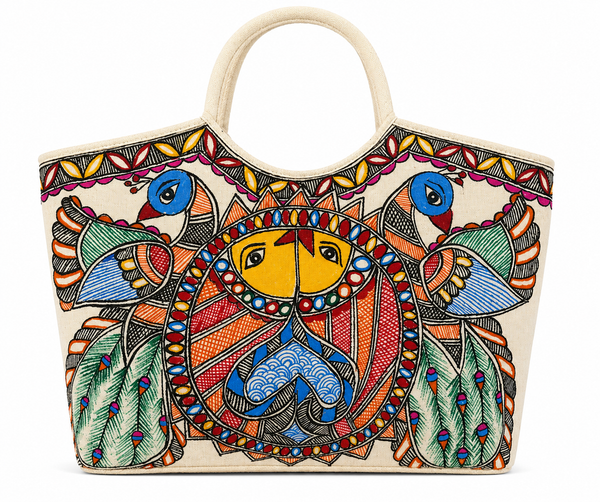 Madhubani Tote Bag