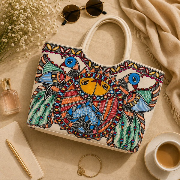 Madhubani Tote Bag