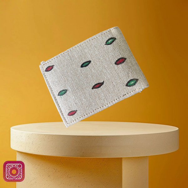 Madhubani Painted Handmade Wallet for Men